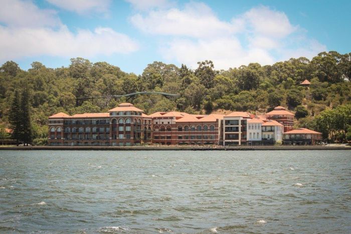 The Old Swan Brewery in 2019, perched on the banks of the Swan River.